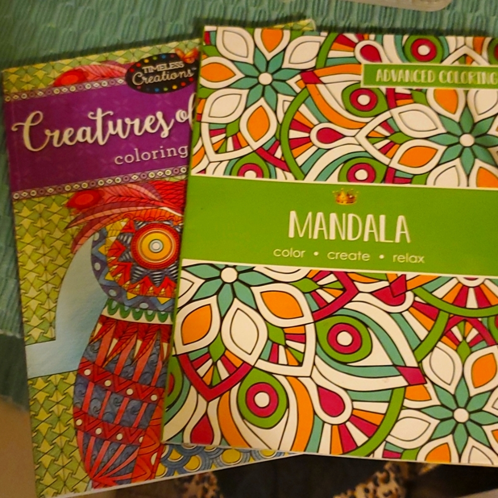 Is 2 advanced coloring books